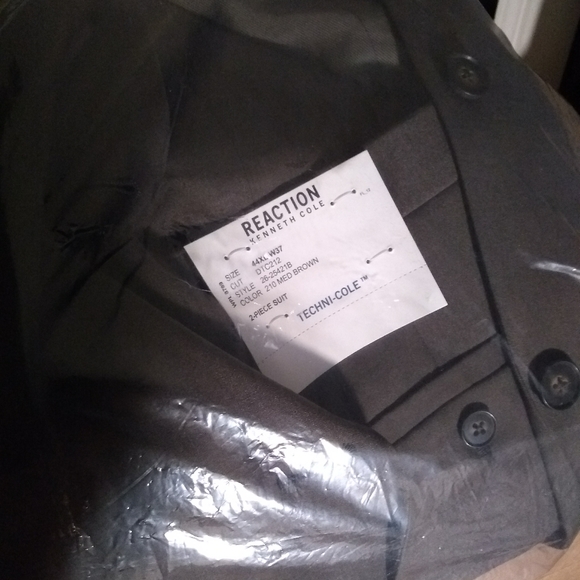 🎆 BLACK FRIDAY DEAL🎆44XL 32" INSEAM-Kenneth Cole Reaction BIG & TALL Flex Suit - Picture 4 of 13